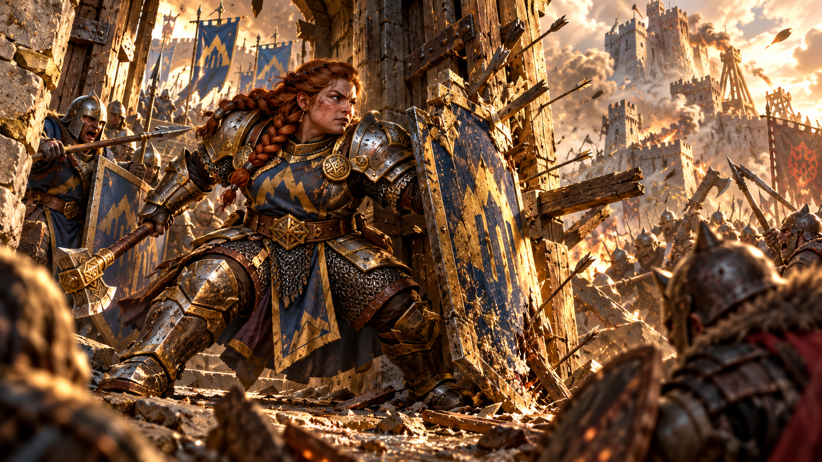 Dwarf woman representing a learned and independent dwarven Witch tradition