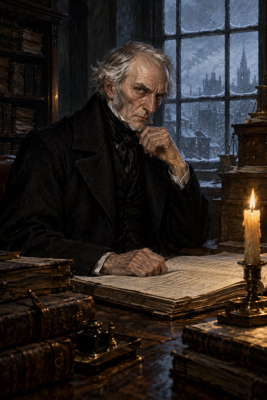 Ebenezer Scrooge — Master of the Counting House