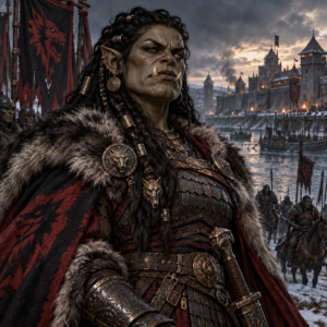 Myev Stone-Eye — character illustration