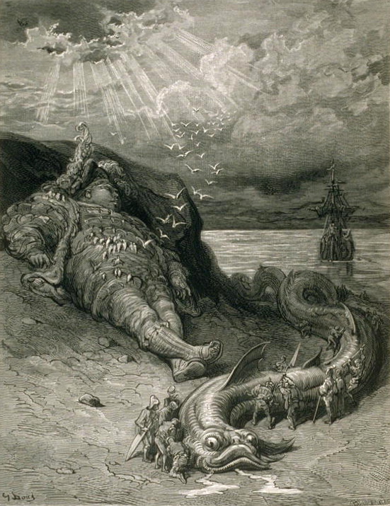 Pantagruel in Gustave Doré's illustrated edition of Rabelais