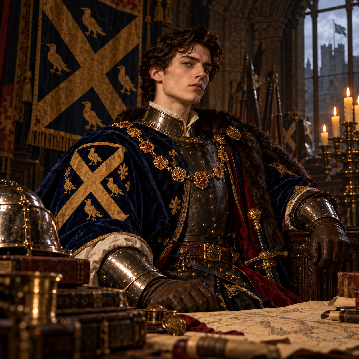 Portrait of Sir John Neville