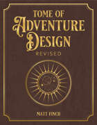 Cover of Tome of Adventure Design (Revised)