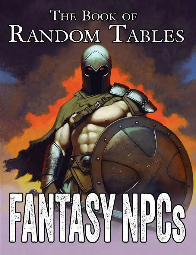 Cover of The Book of Random Tables: Fantasy NPCs